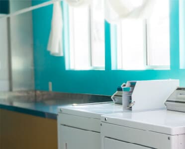 On-site laundry facility